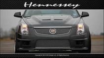 2010 Cadillac CTS-V runs 11.14 @ 129.95 mph - Hennessey V700 Upgraded