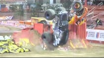 Amazing Monster Truck Double Backflip