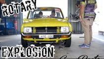 Mazda Rotary Explodes!!!!! GrassRoots Garage