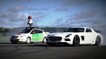 The Stig vs. GOOGLE Street View Car | Top Gear