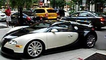 Bugatti Veyron test drive accident