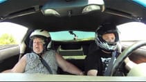 Scaring my Mom at Laguna Seca with a corvette Z06