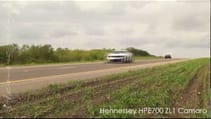 Hennessey ZL1 Camaro Runs 203.9 MPH on Texas Toll Road