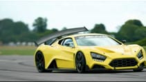 Zenvo Carbon Fibre Wheel Testing