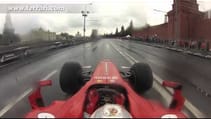 A "special" on board lap with Kamui Kobayashi