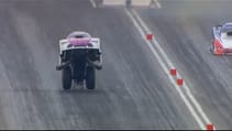 Must WATCH AMAZING NHRA Funny Car run in Las Vegas