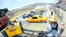 BEST BURNOUT EVER! SUMMERNATS smashes its own GUINNESS WORLD RECORD BURNOUT on New Years Day 2015