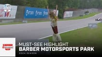 WEIRDEST racing moment ever? Mannequin falls onto track during INDYCAR race at Barber