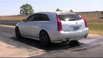 Hennessey's Hammer Wagon Doing Burnouts