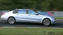 2015 Mercedes-Benz Maybach spied testing on the Nürburgring!