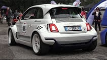 Giannini 350 GP: RWD Fiat 500 w/ Alfa 4C Engine & Push-Rod Suspensions!!