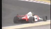 Senna Estoril 1992 Qualifying Rear Wing failure