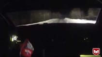 Kris Meeke - Sweden ONBOARD at night!! Citroen DS3 WRC