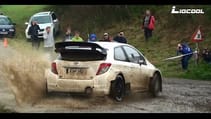 Stéphane Sarrazin Test Toyota Yaris WRC - Belgium 2014 [HD]