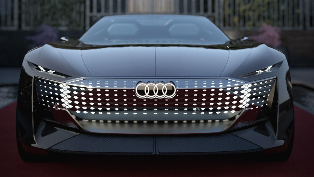 Audi skysphere electric concept car