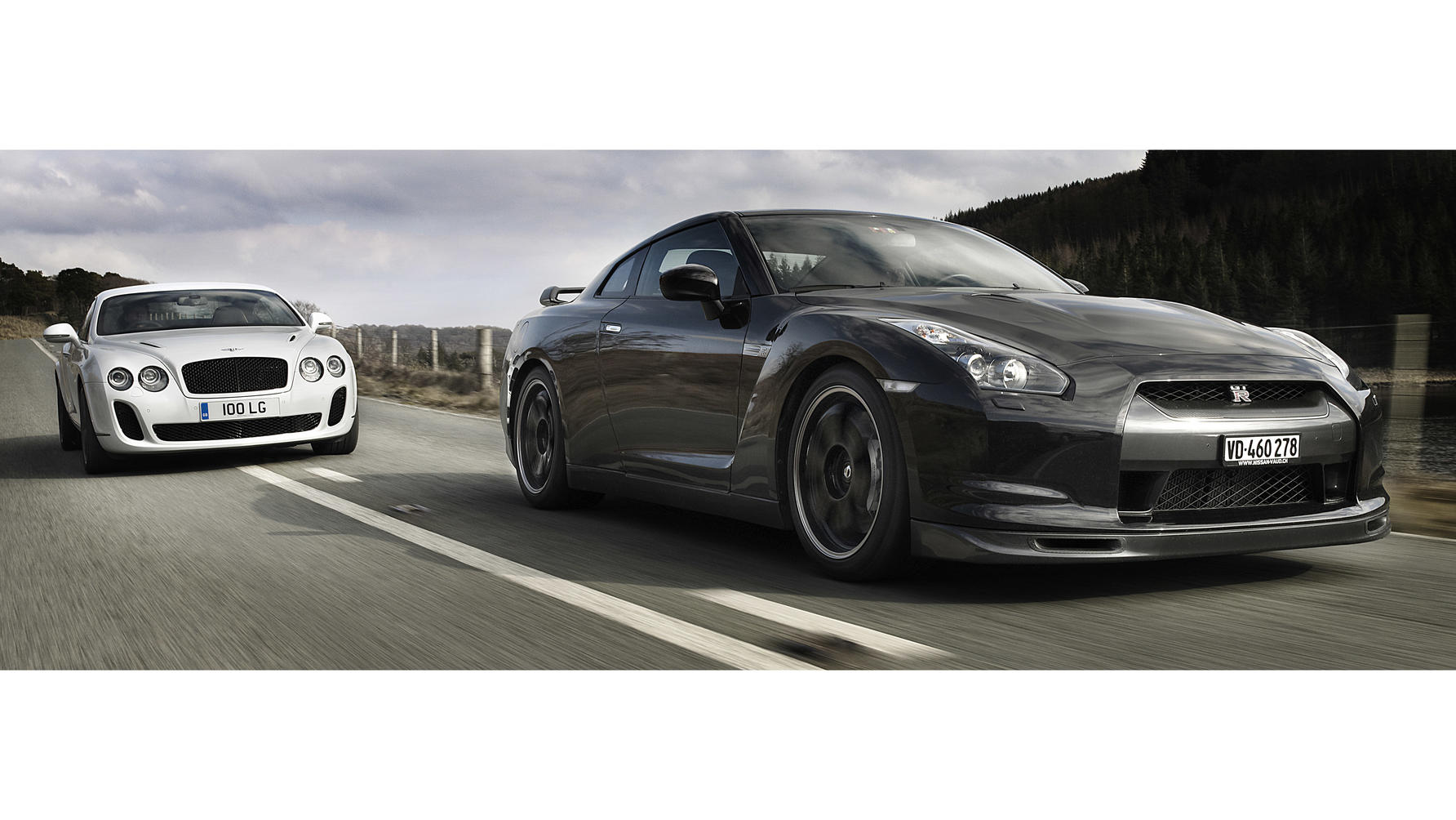 Bentley Conti Supersports Nissan GT-R Spec V