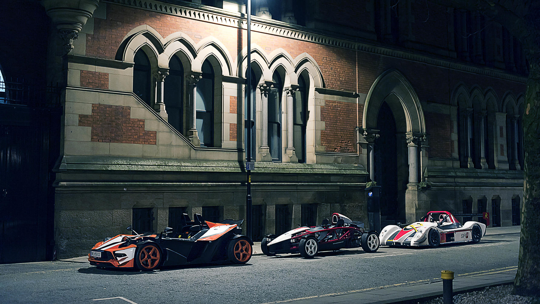 Ariel Atom Mugen vs Radical SR3 RS vs KTM X-Bow R