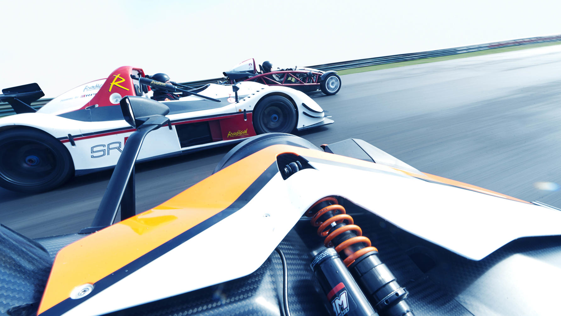 Ariel Atom Mugen vs Radical SR3 RS vs KTM X-Bow R