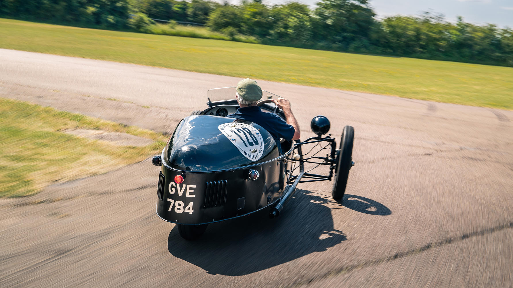 1928 Morgan Super Aero cornering