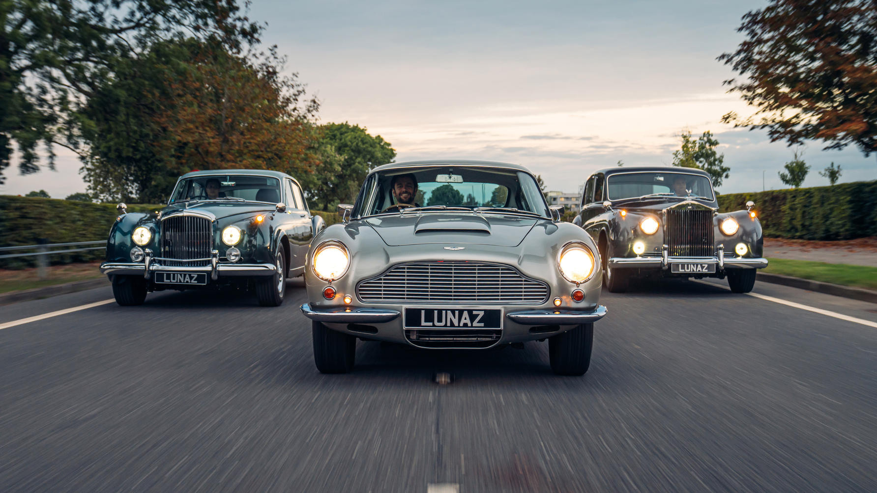 Lunaz electric Aston Martin DB6 Top Gear 2021