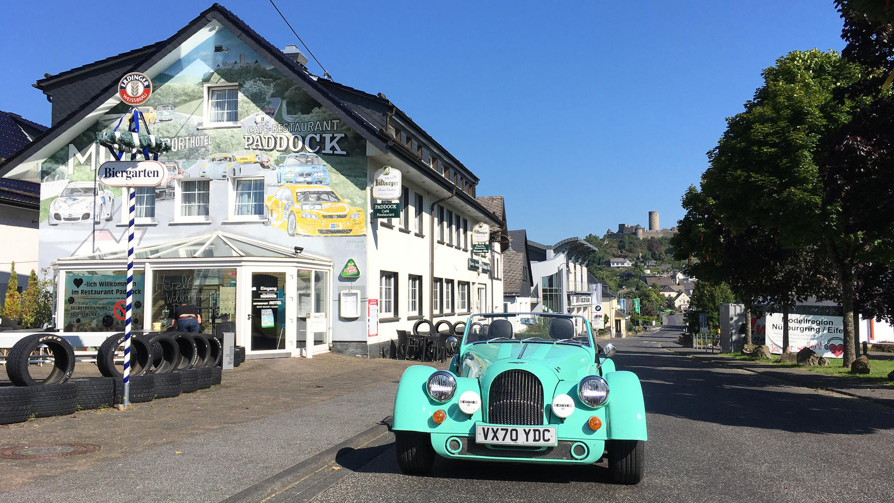 Morgan Plus Four in Nürburg