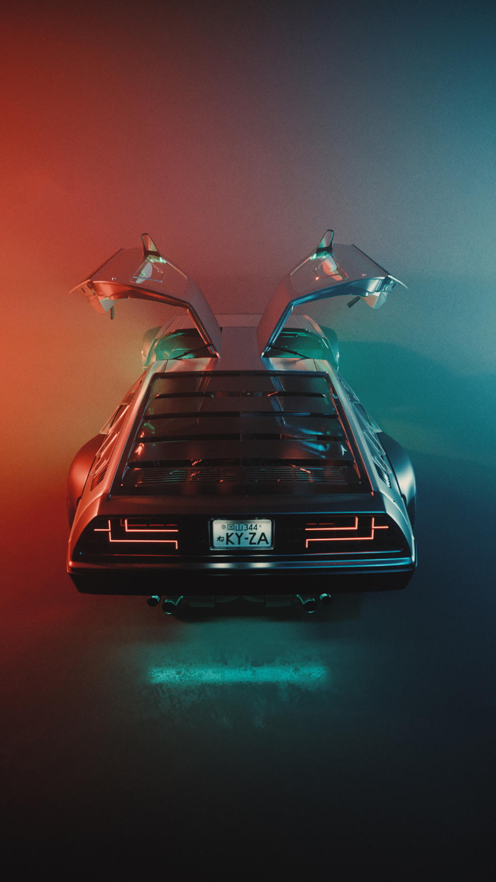 Modified DeLorean SEMA 2021