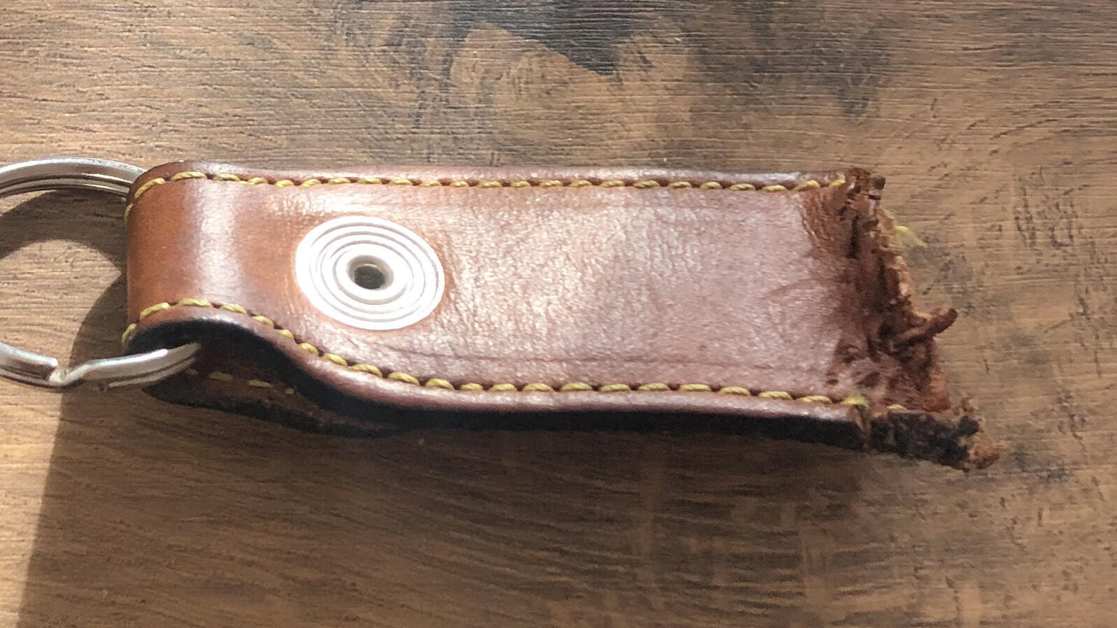 Fiat 500e leather strap