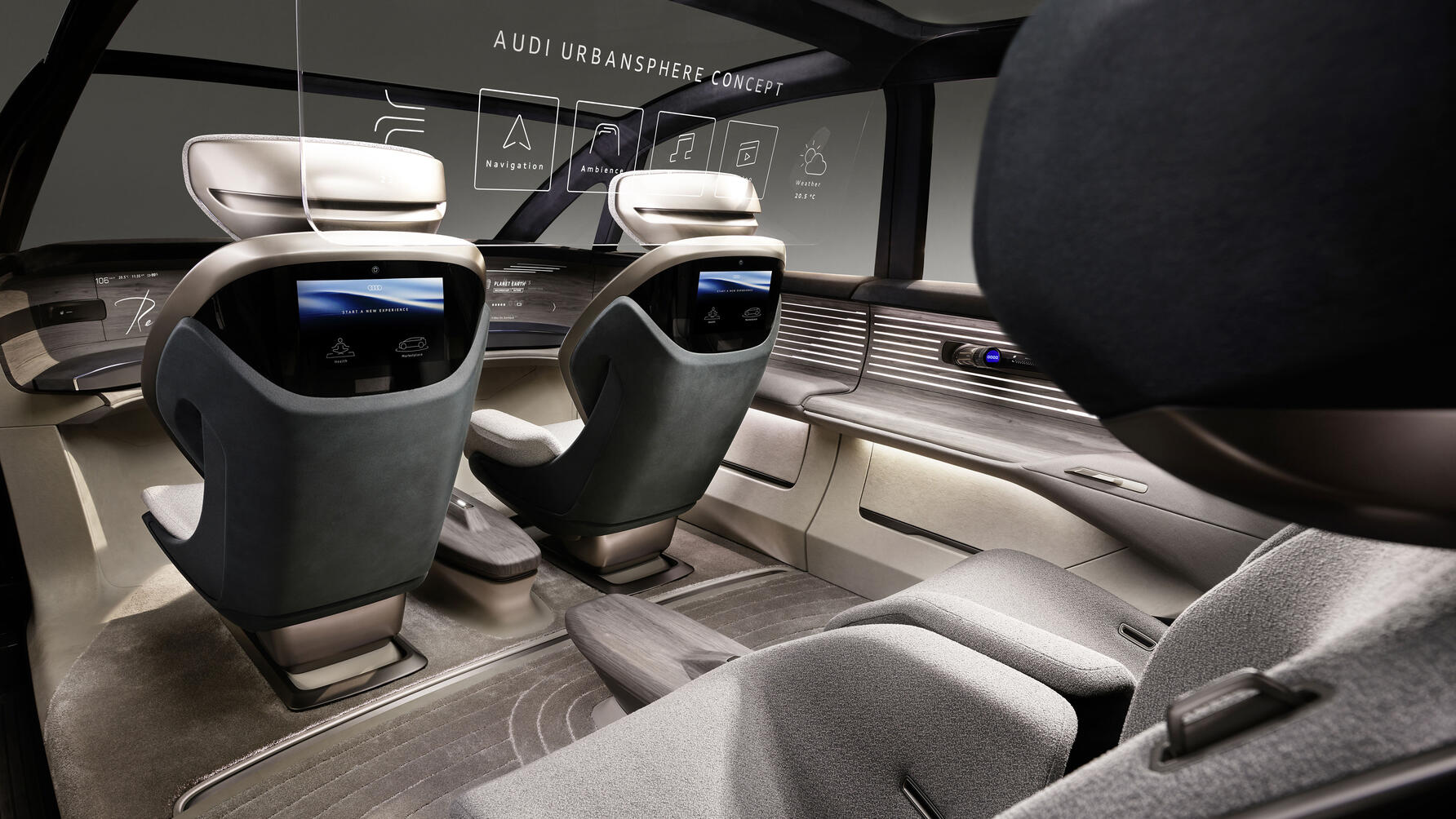 Audi urbansphere interior