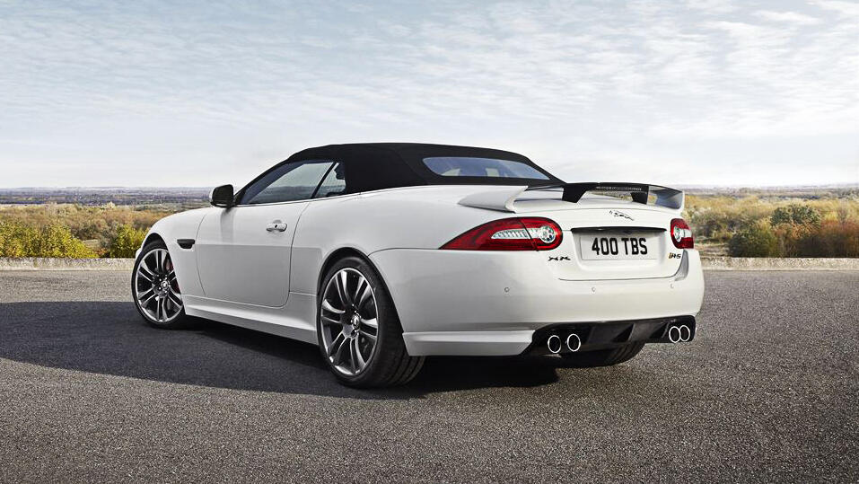 Jaguar XKR-S Convertible Top Gear