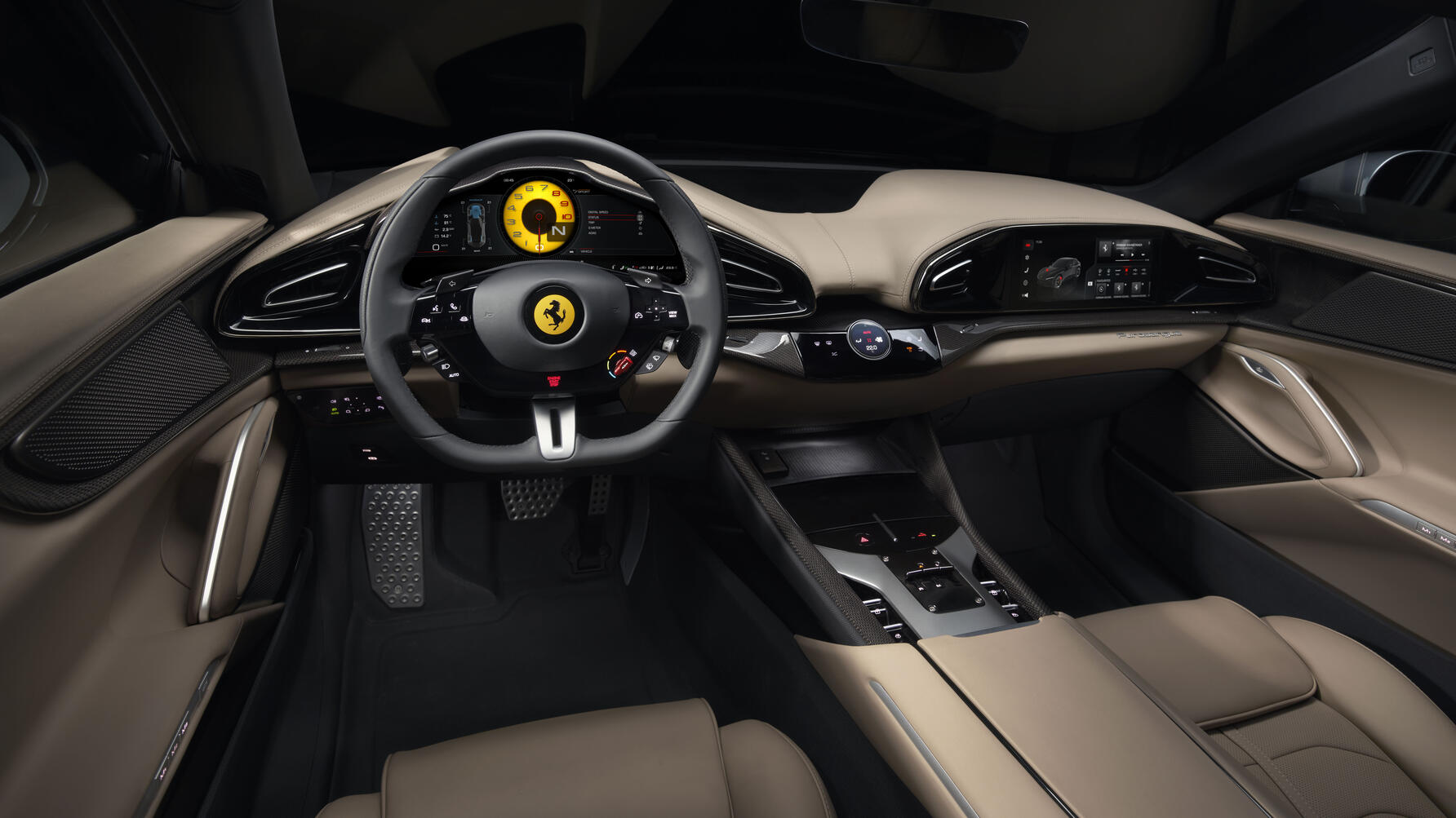 Ferrari Purosangue V12 SUV first sit Top Gear 2022
