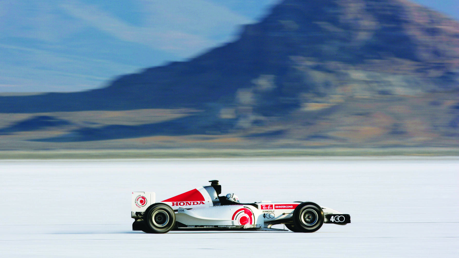 Honda F1 Bonneville Salt Flats Top Gear