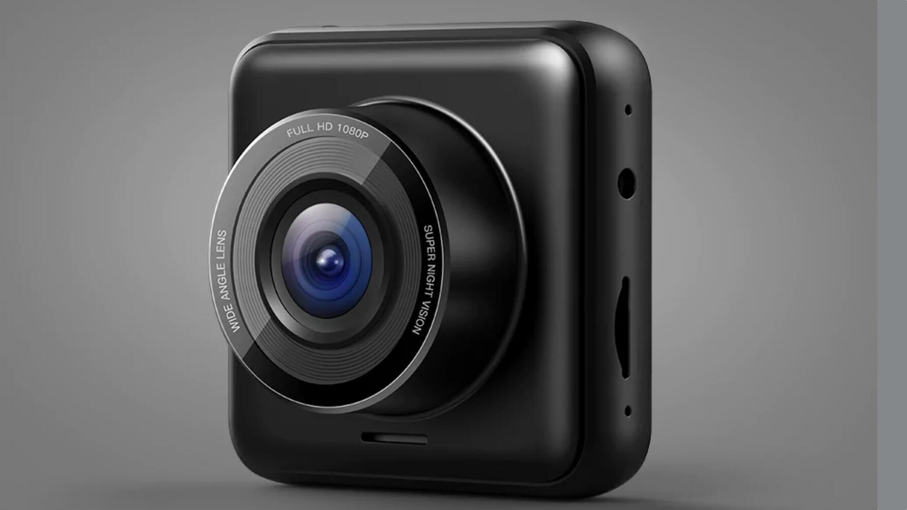 Studio product shot of Apeman C420 dash cam