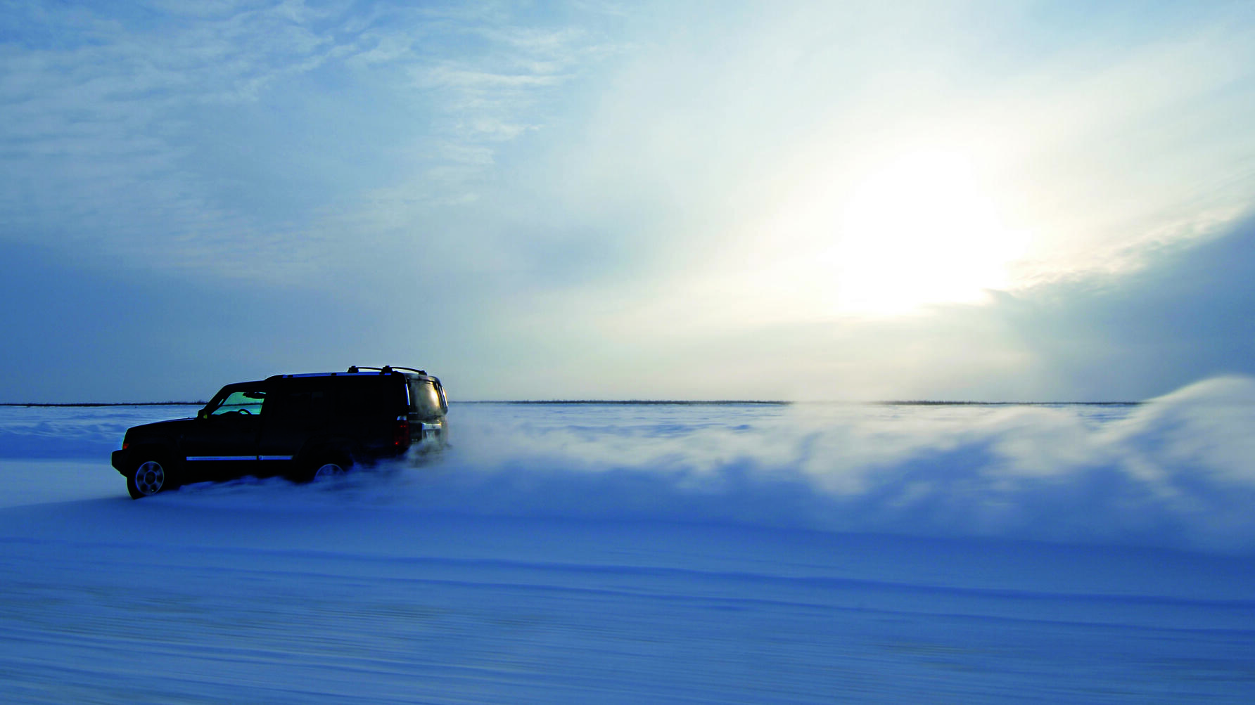 Jeep Commander road to Tuktoyaktuk Top Gear 2006