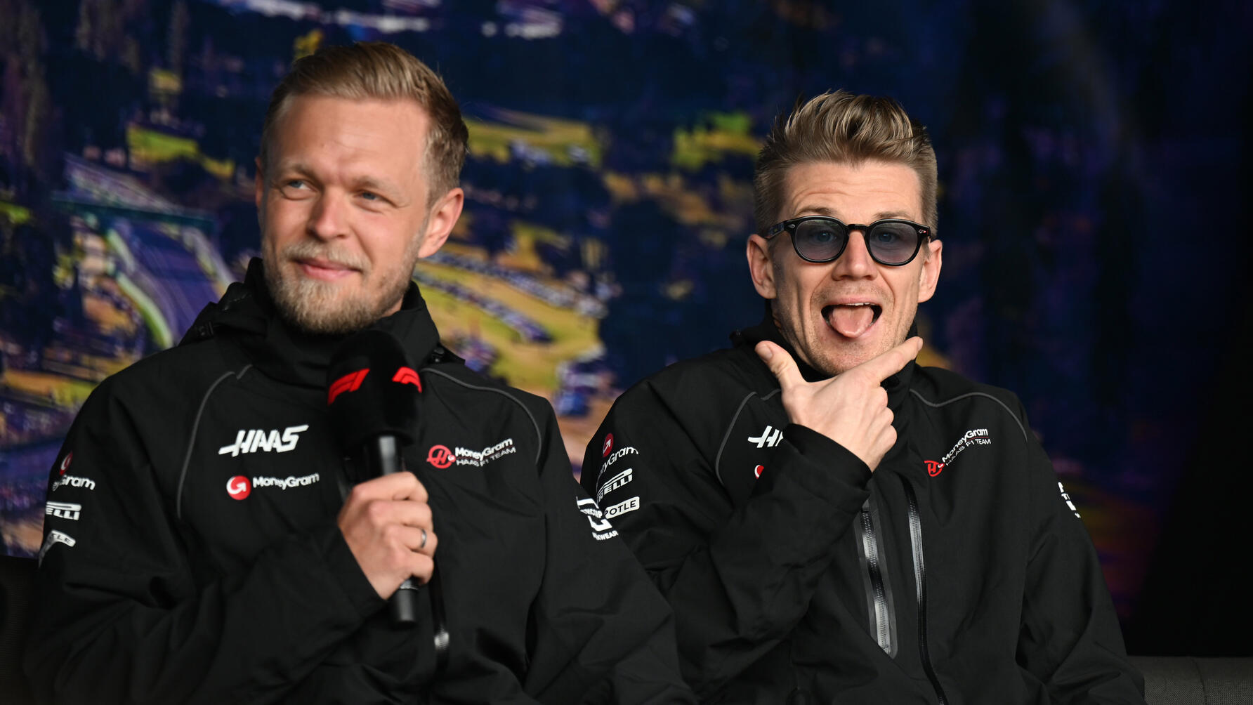 Nico (Hülkenberg) and Kevin (Magnussen)