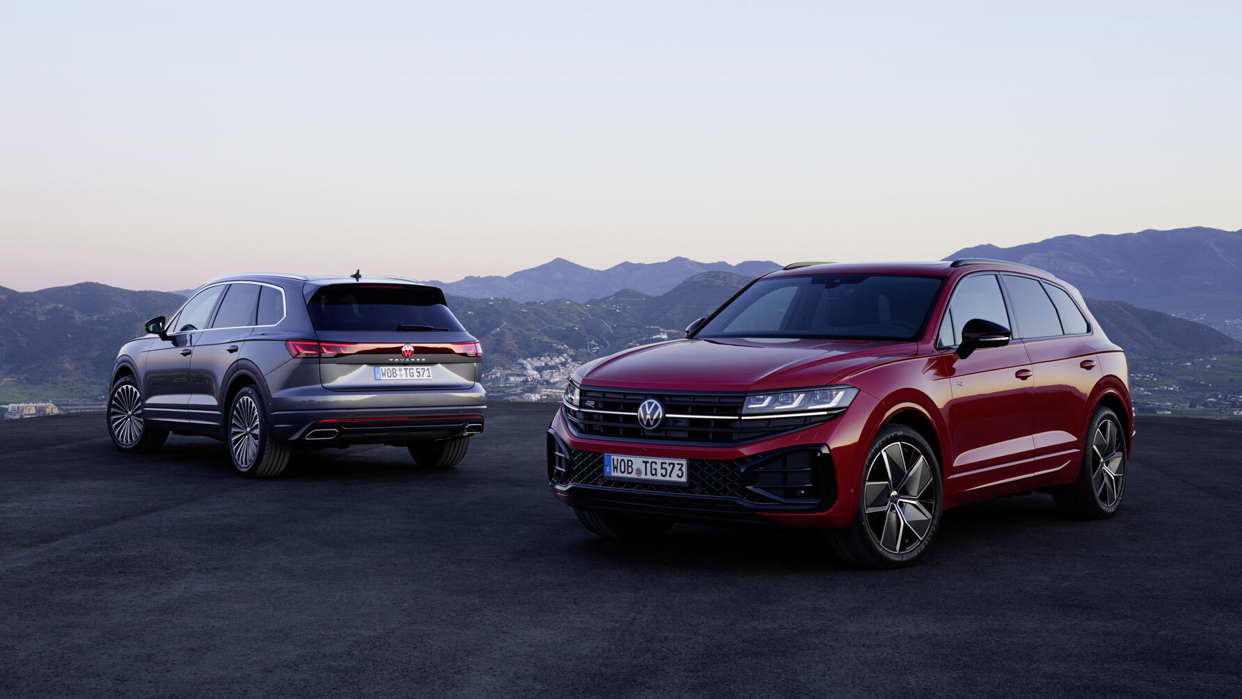 Facelifted Volkswagen Touareg Top Gear