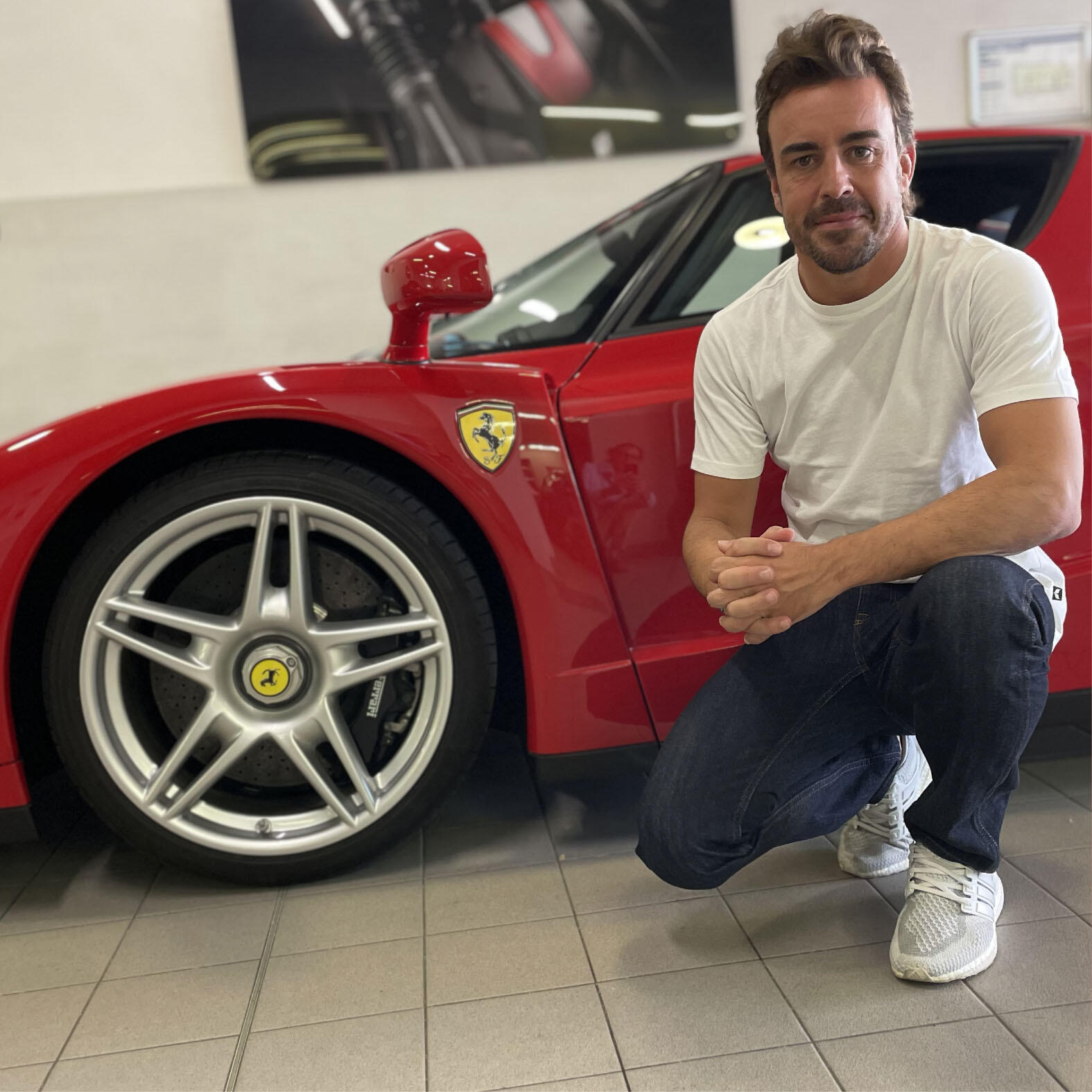 Fernando Alonso Ferrari Enzo for sale