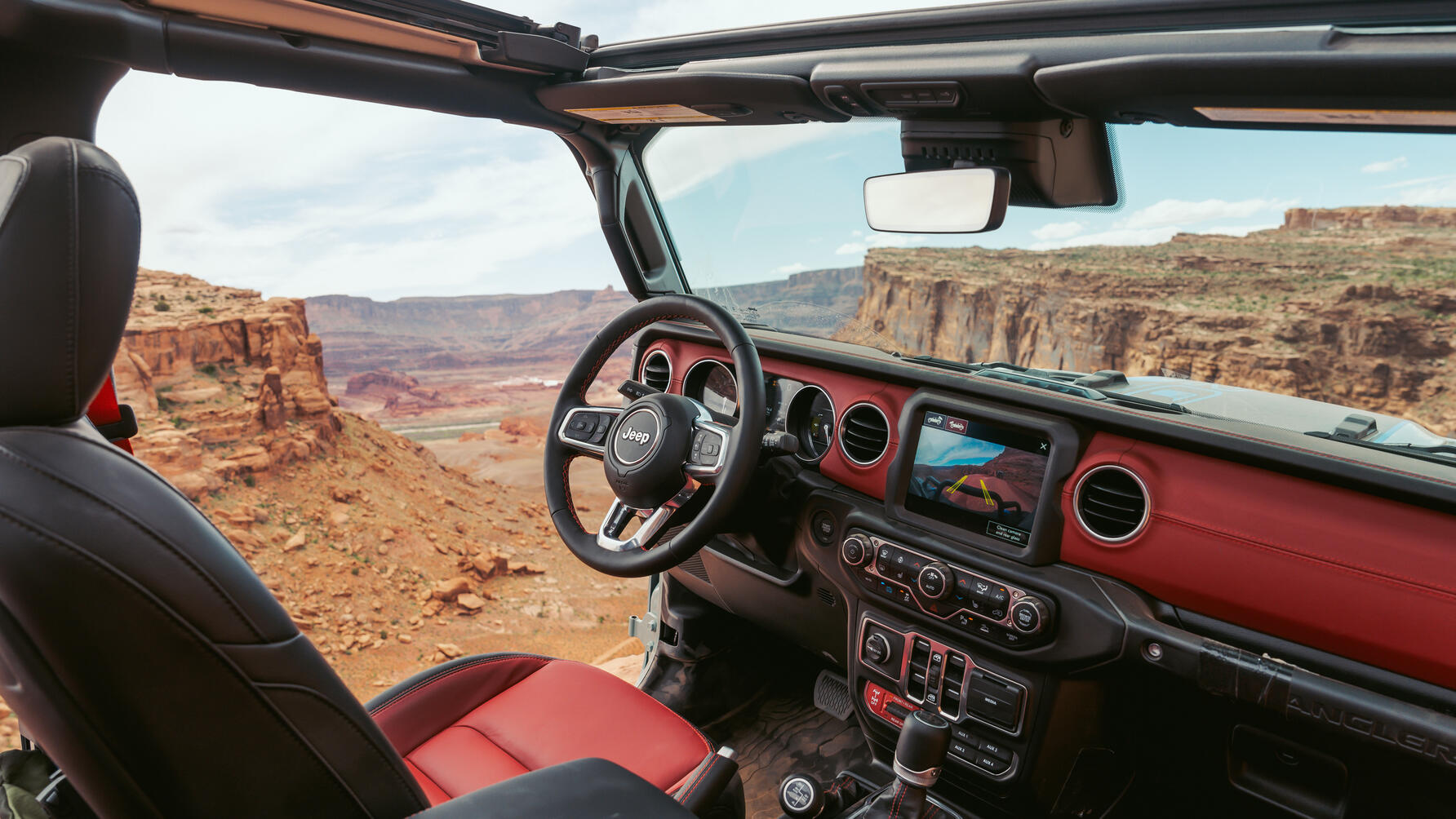 Jeep Wrangler in Moab