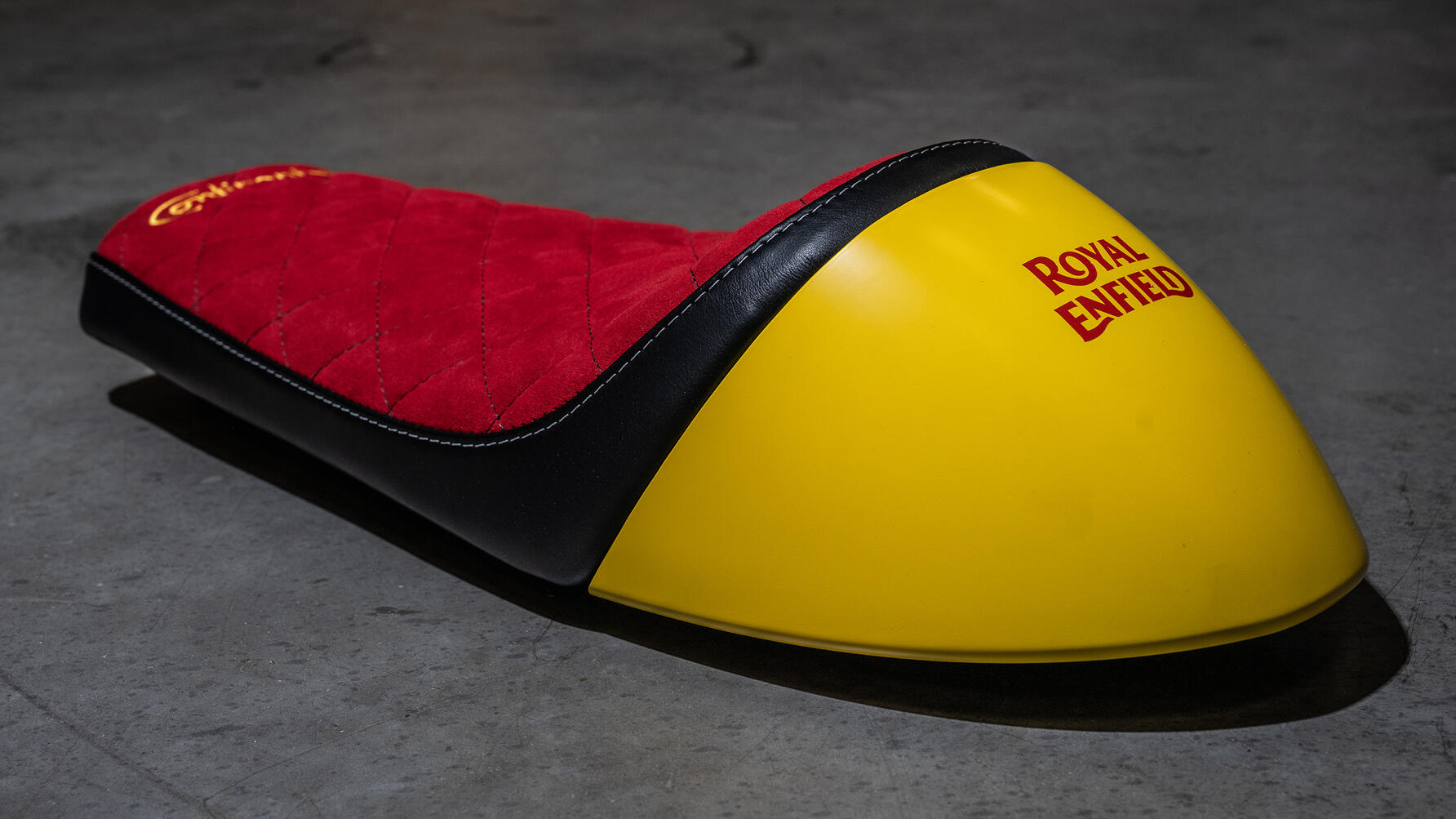 Top Gear Royal Enfield Custom Motorbike Seat Tom Hurley