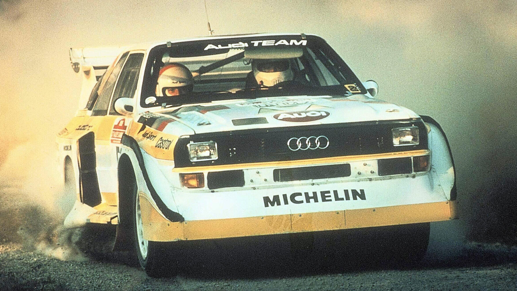 Audi Quattro rally car