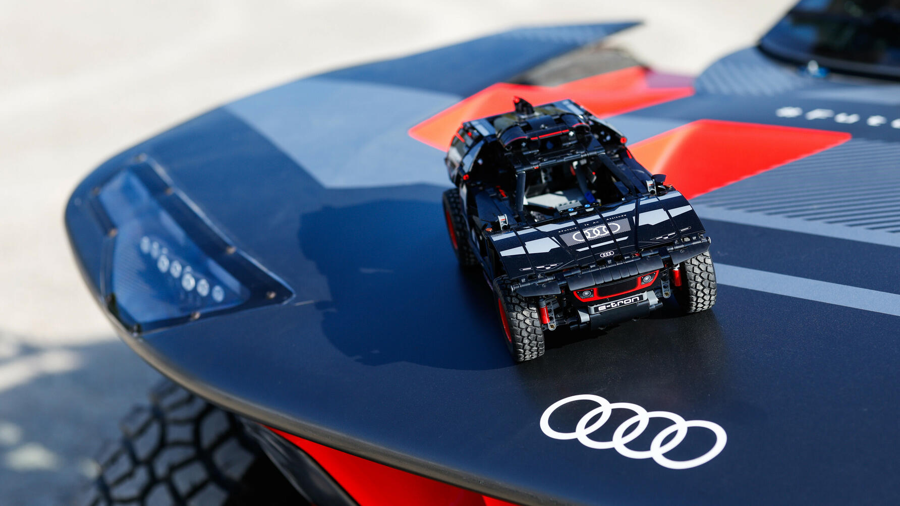 Top Gear Audi Dakar 2024 Lego Car