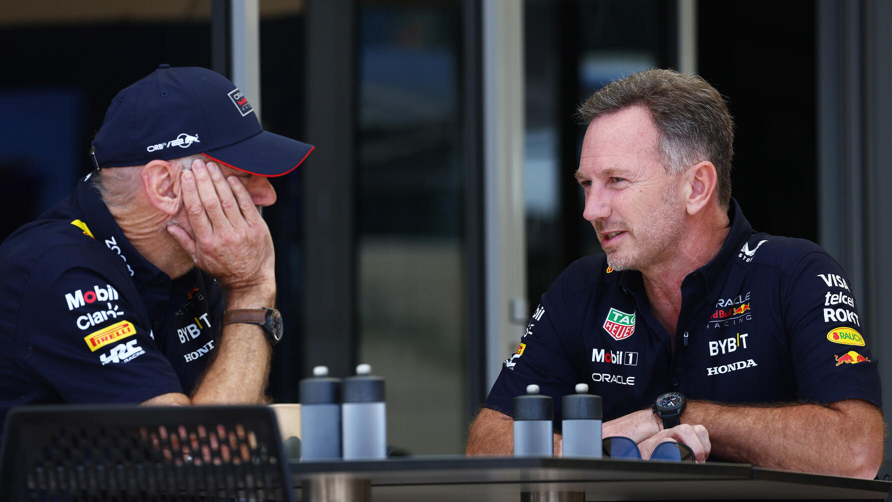 Adrian Newey Christian Horner
