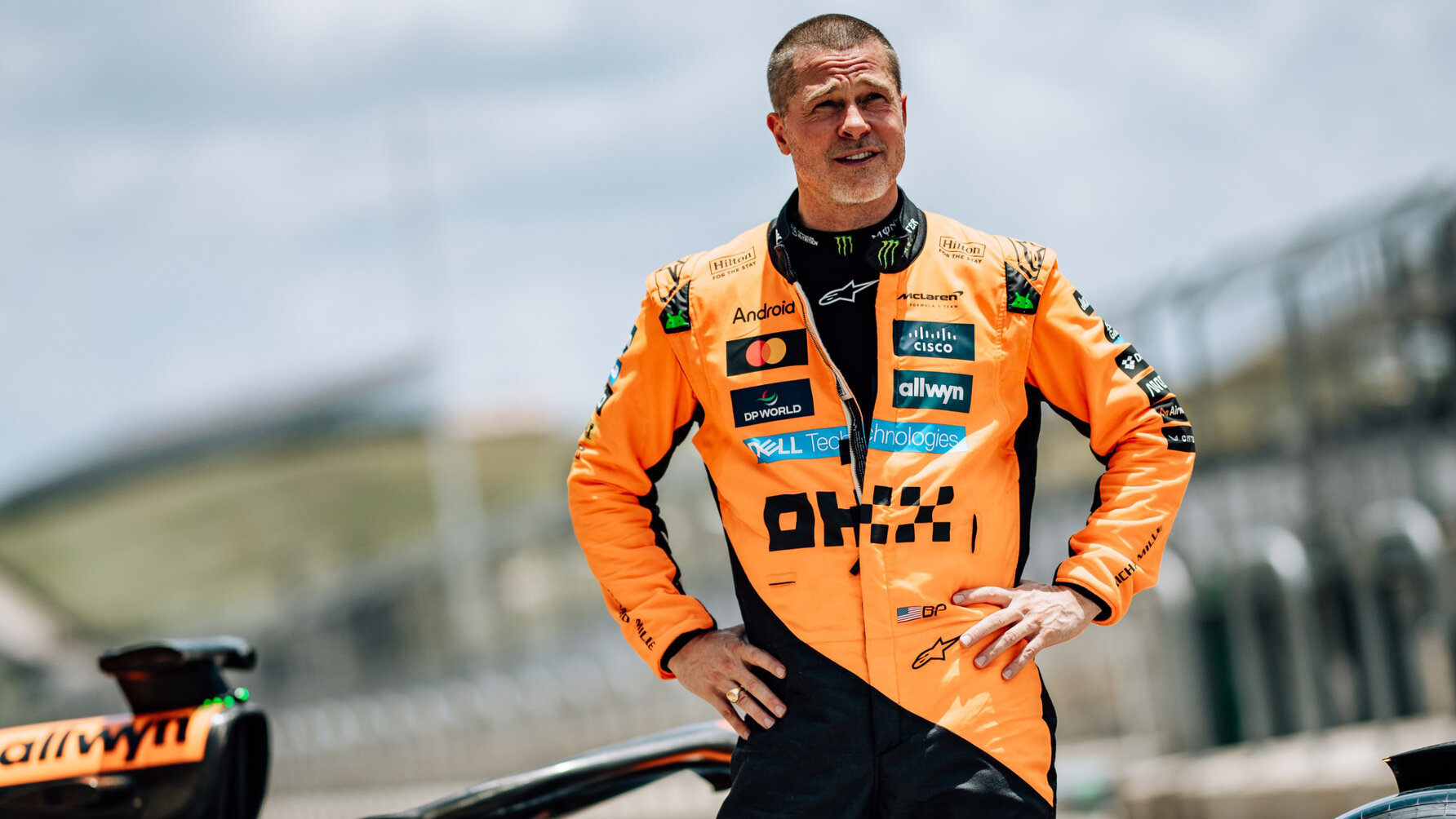 Brad Pitt McLaren Top Gear