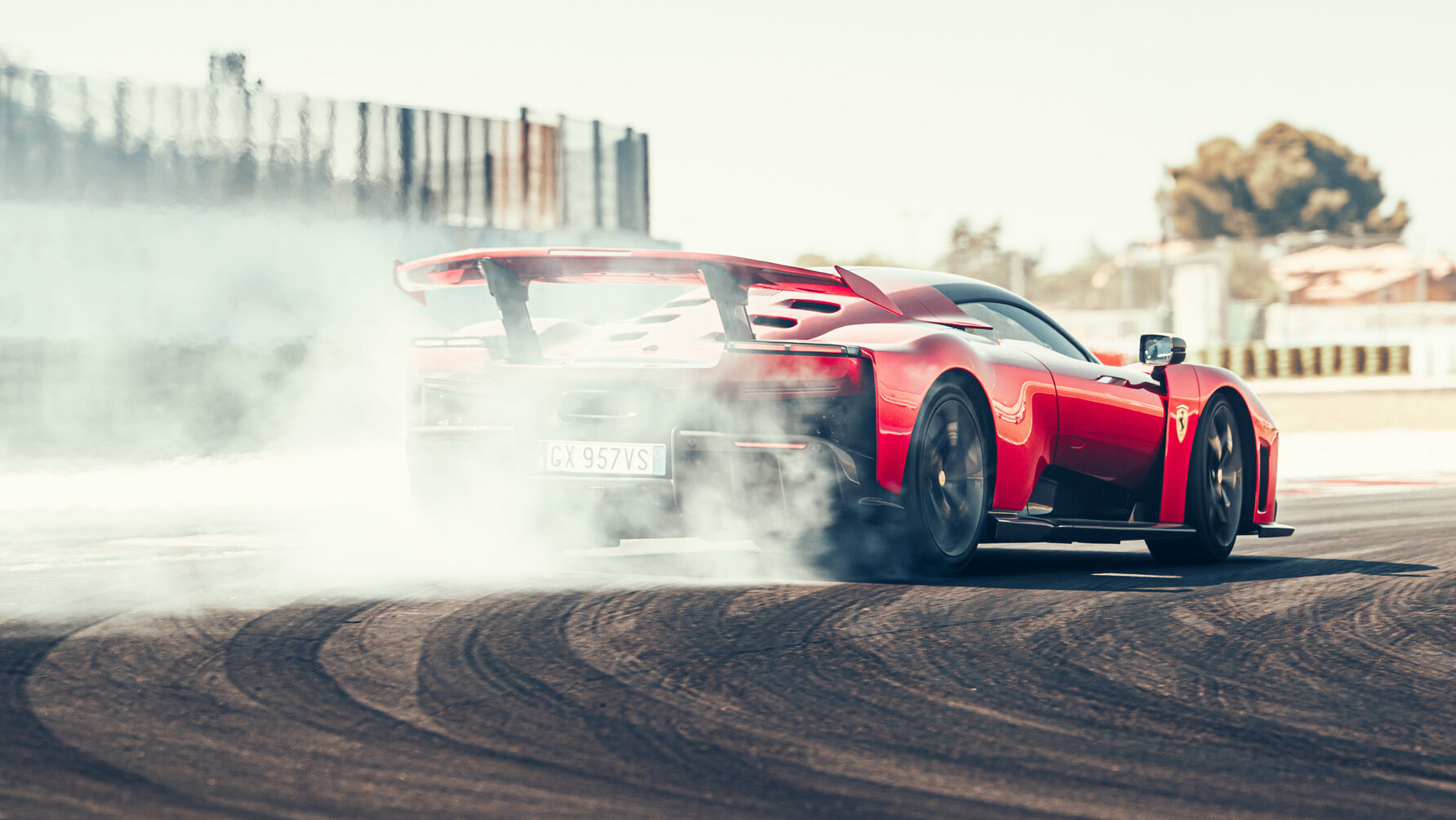 Ferrari F80 drift