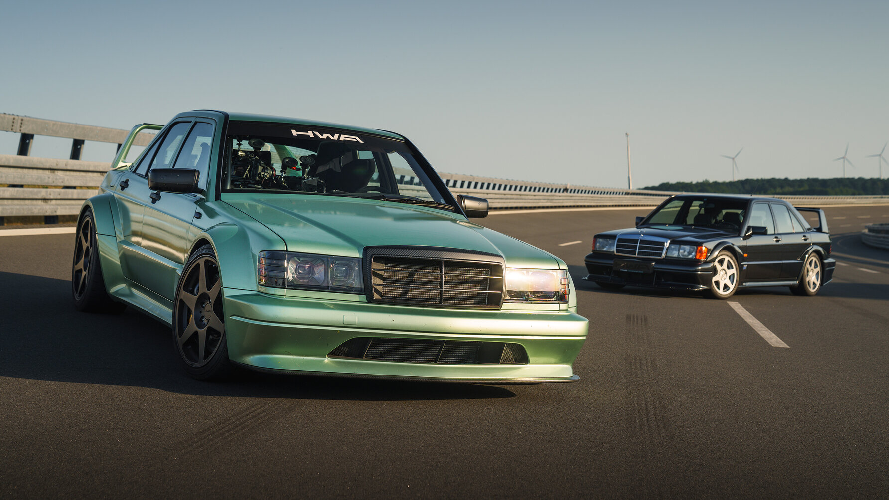 HWA Evo side by side