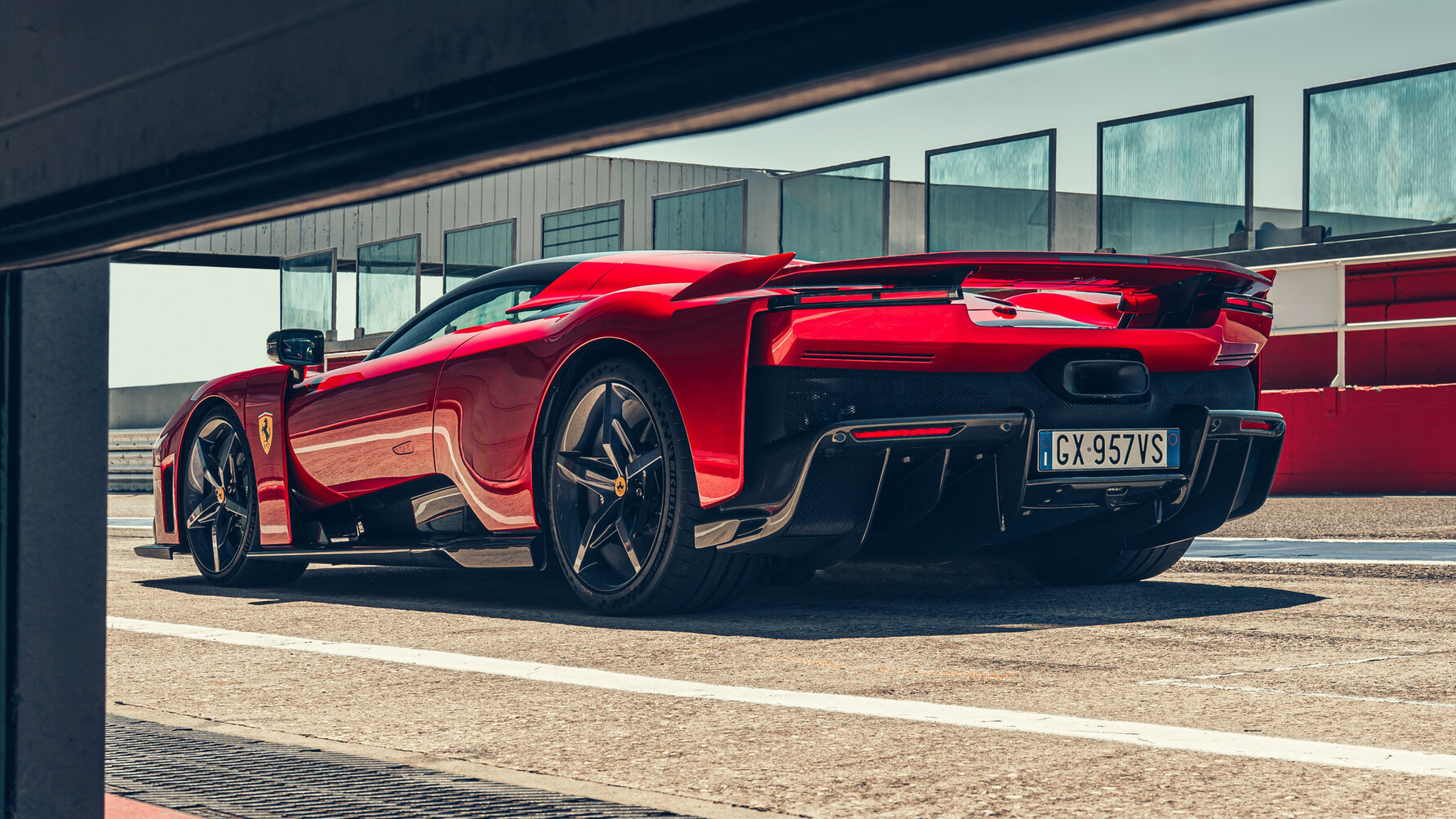 Ferrari F80 rear