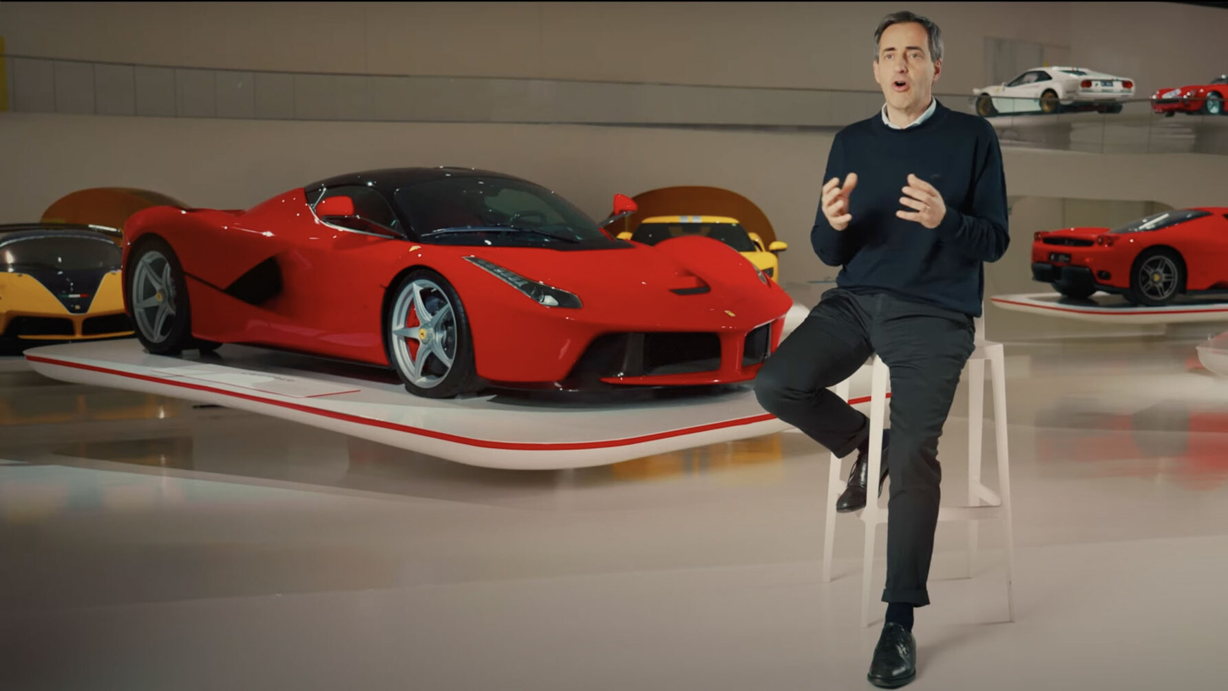 Ferrari museum interview Top Gear