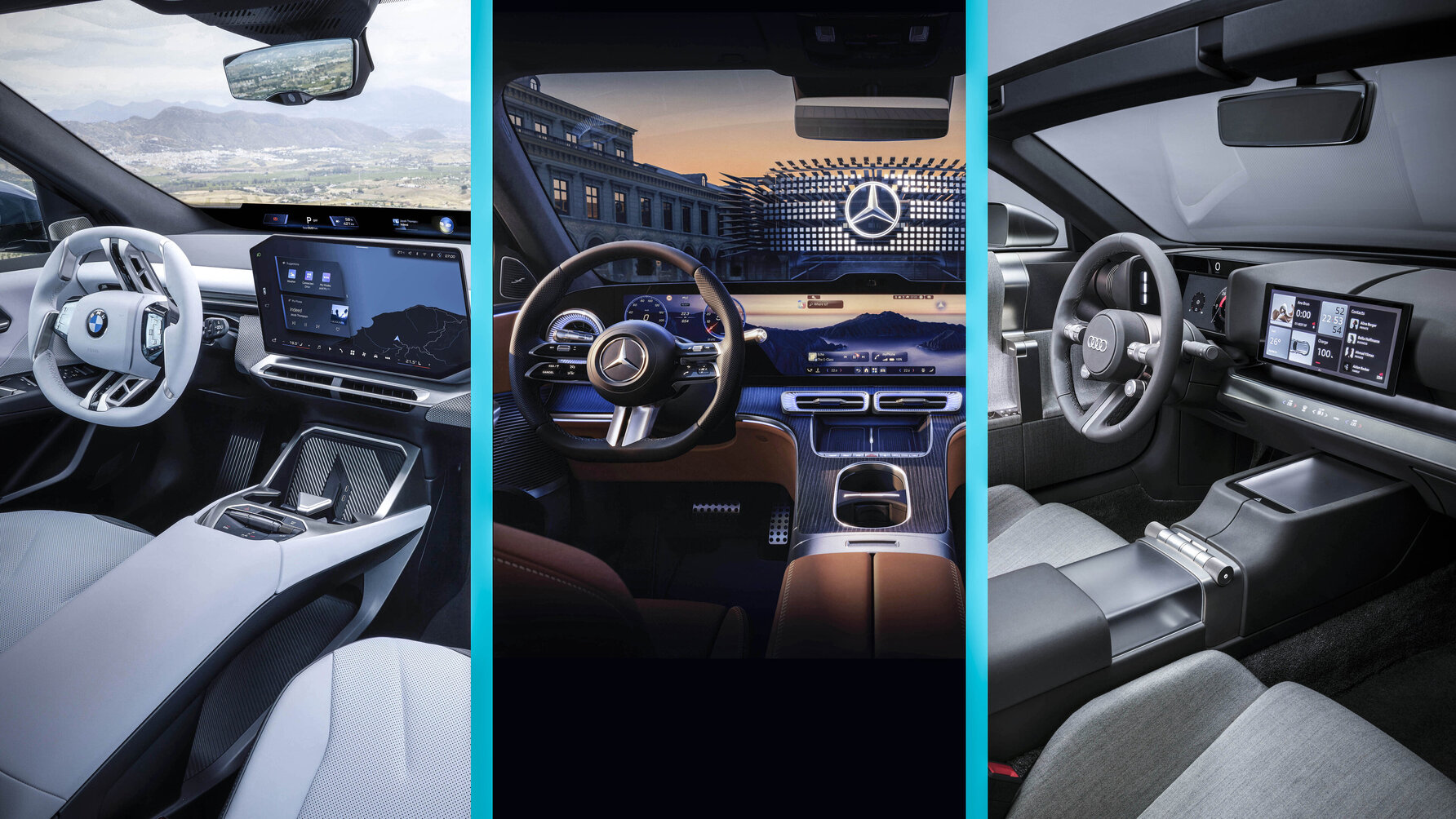 German car interiors 2025