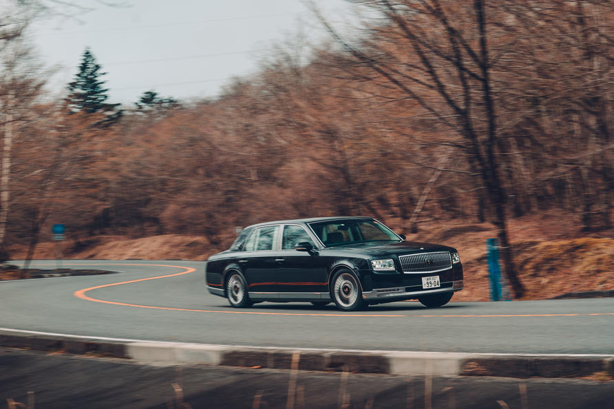 new Toyota Century in Japan