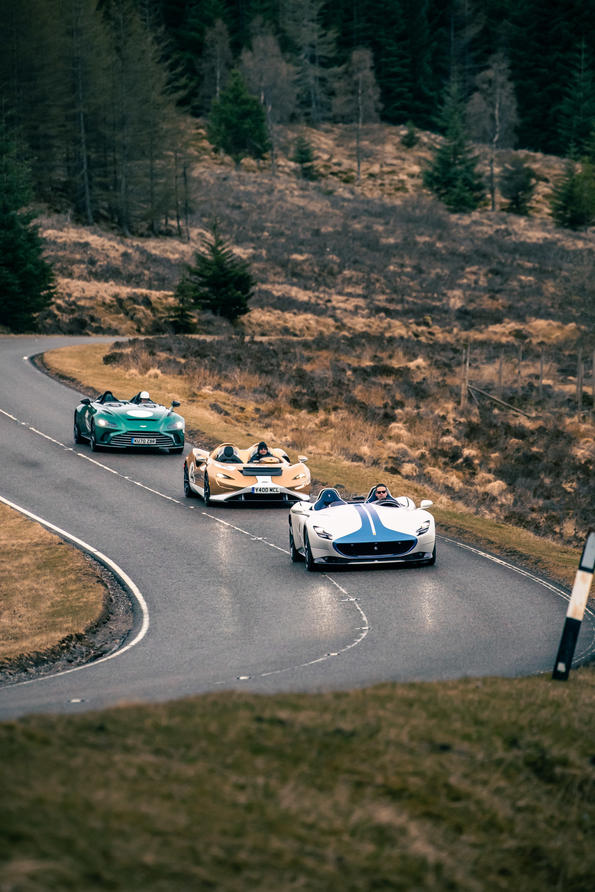 Ferrari Monza vs Aston Martin Speedster vs Elva