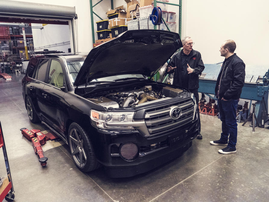 World's fastest SUV Toyota Land Cruiser